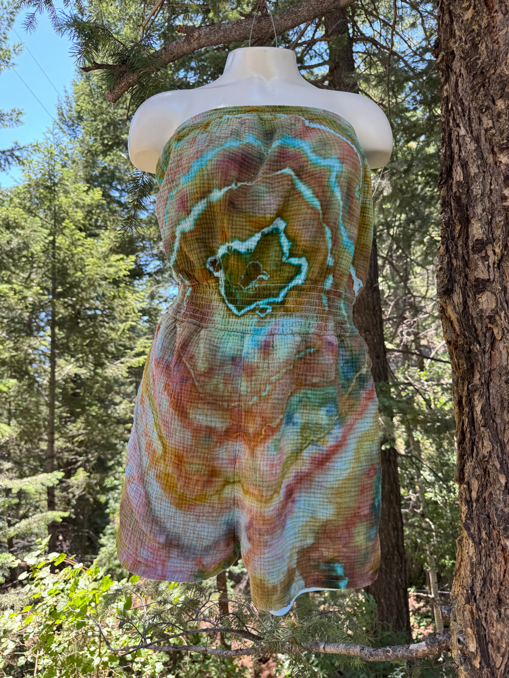 Relaxed Fit Geode Romper - XXL