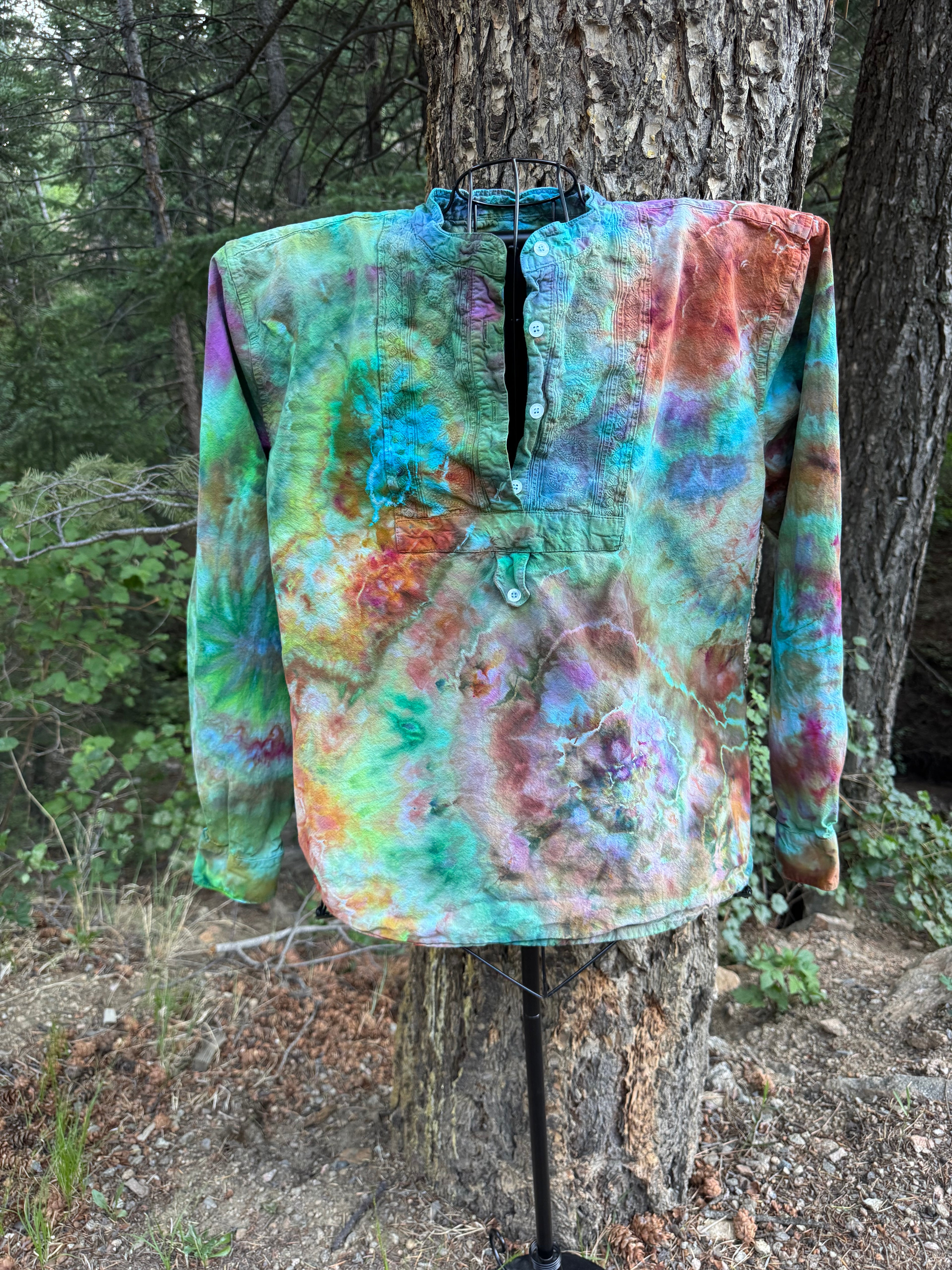 Peruvian Cotton Geode Ice Dye - XL