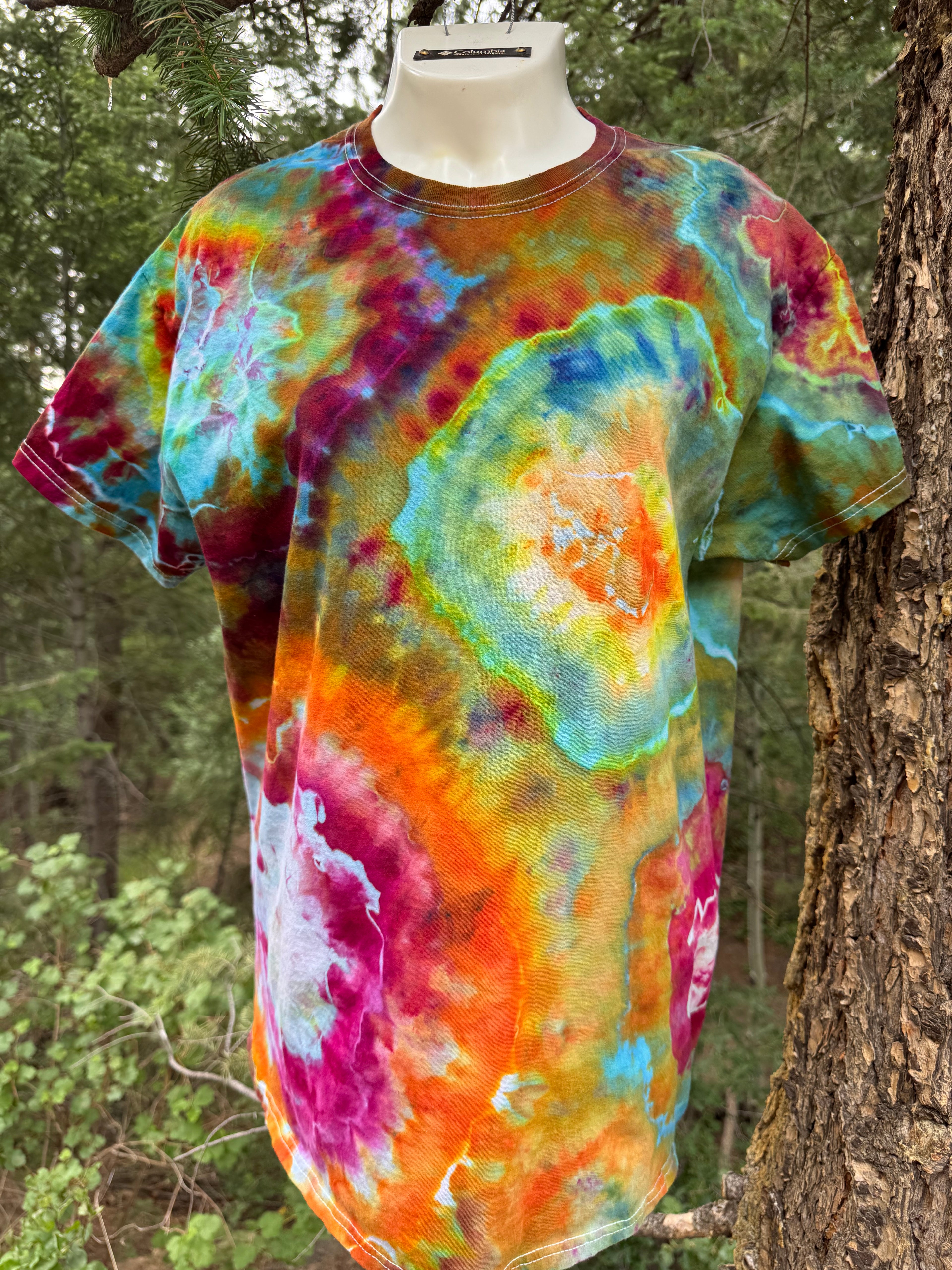 Radiant Ice-Dyed T-Shirt - Large