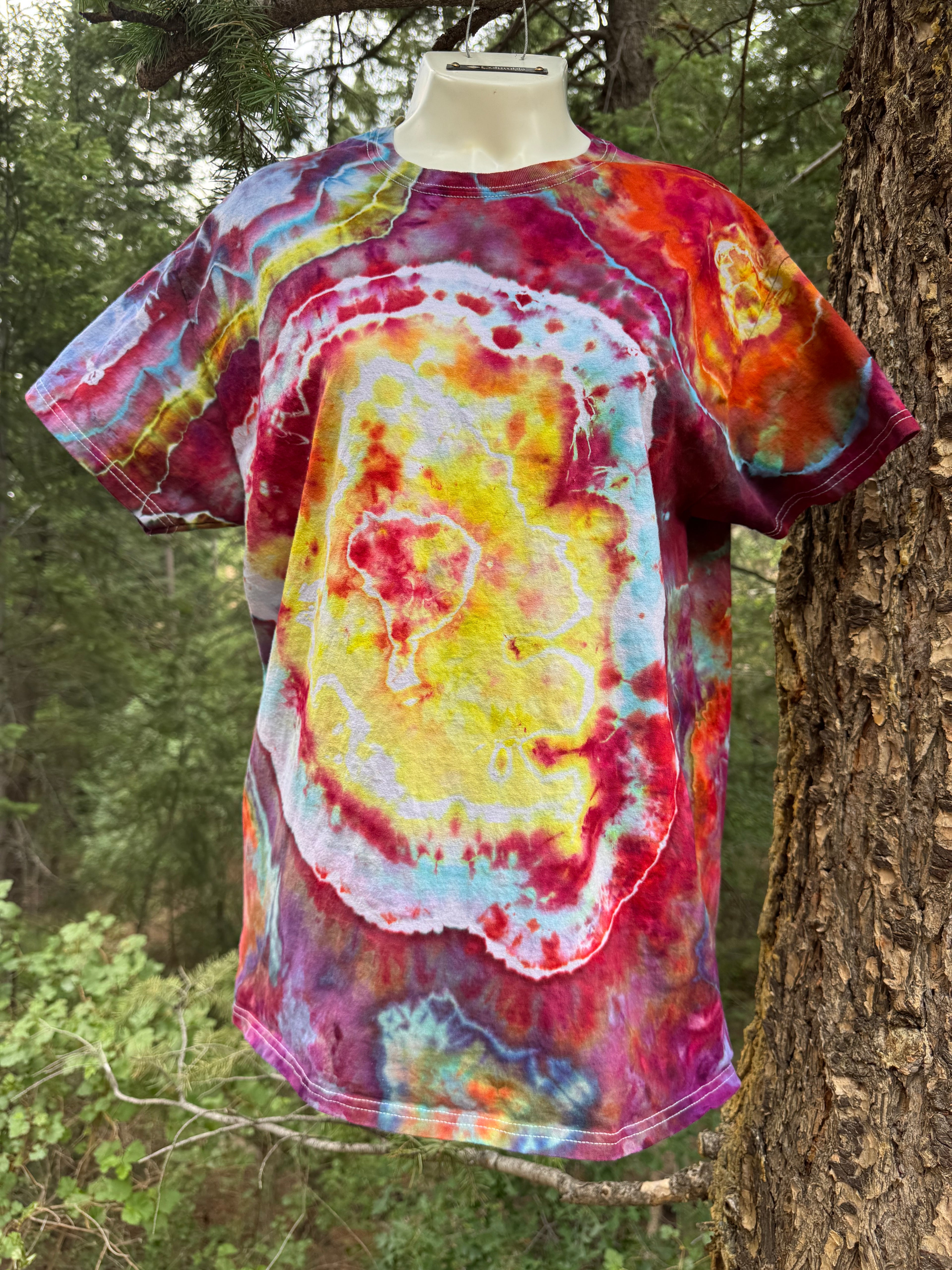 Radiant Ice-Dyed T-Shirt - Large