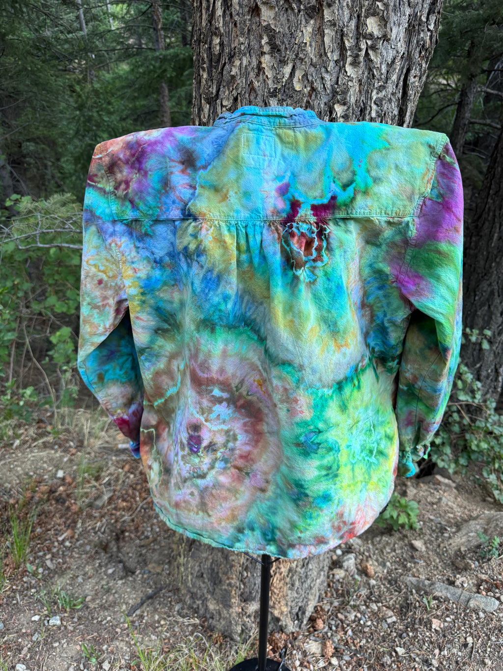 Peruvian Cotton Geode Ice Dye - XL