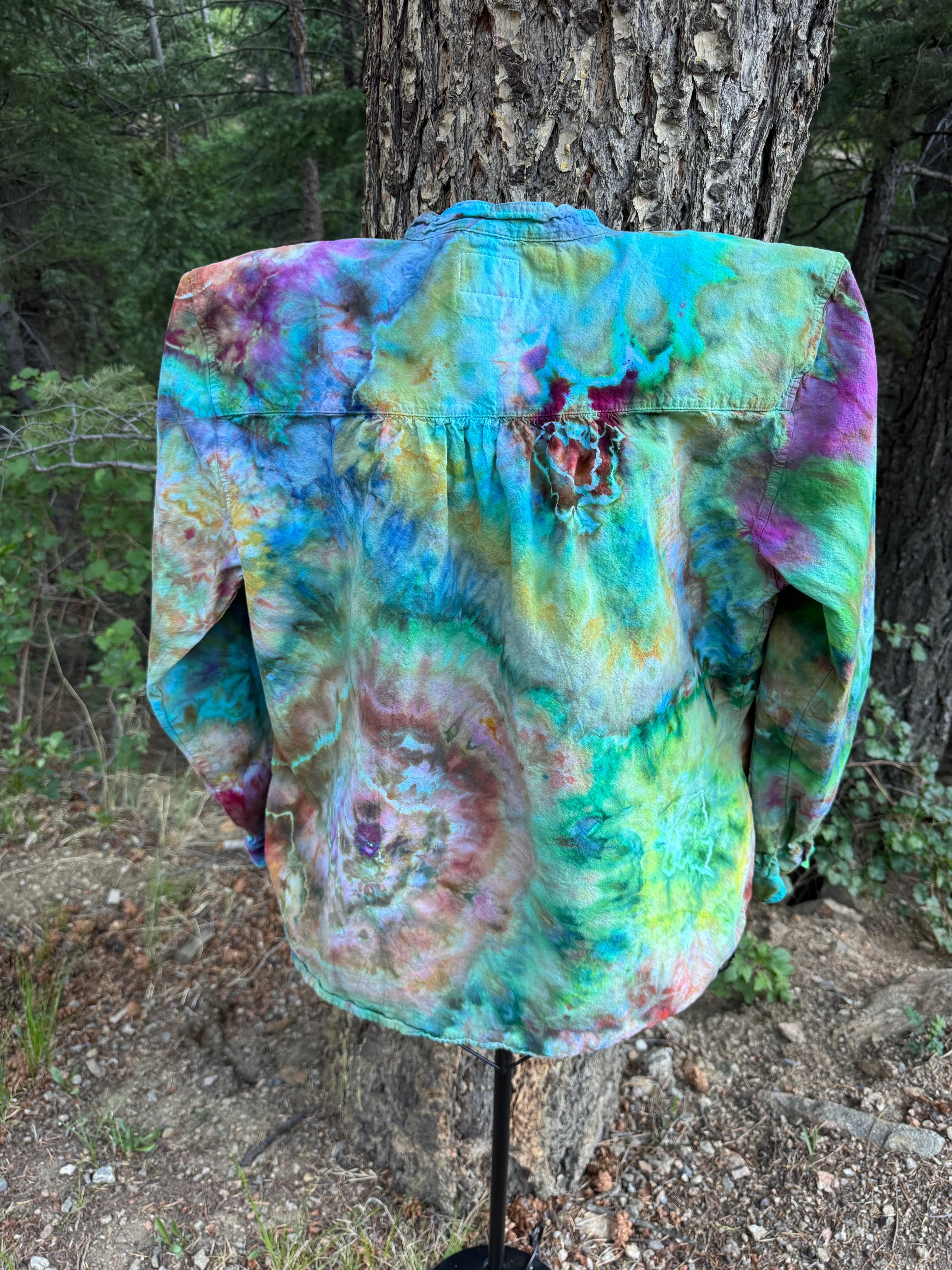 Peruvian Cotton Geode Ice Dye - XL