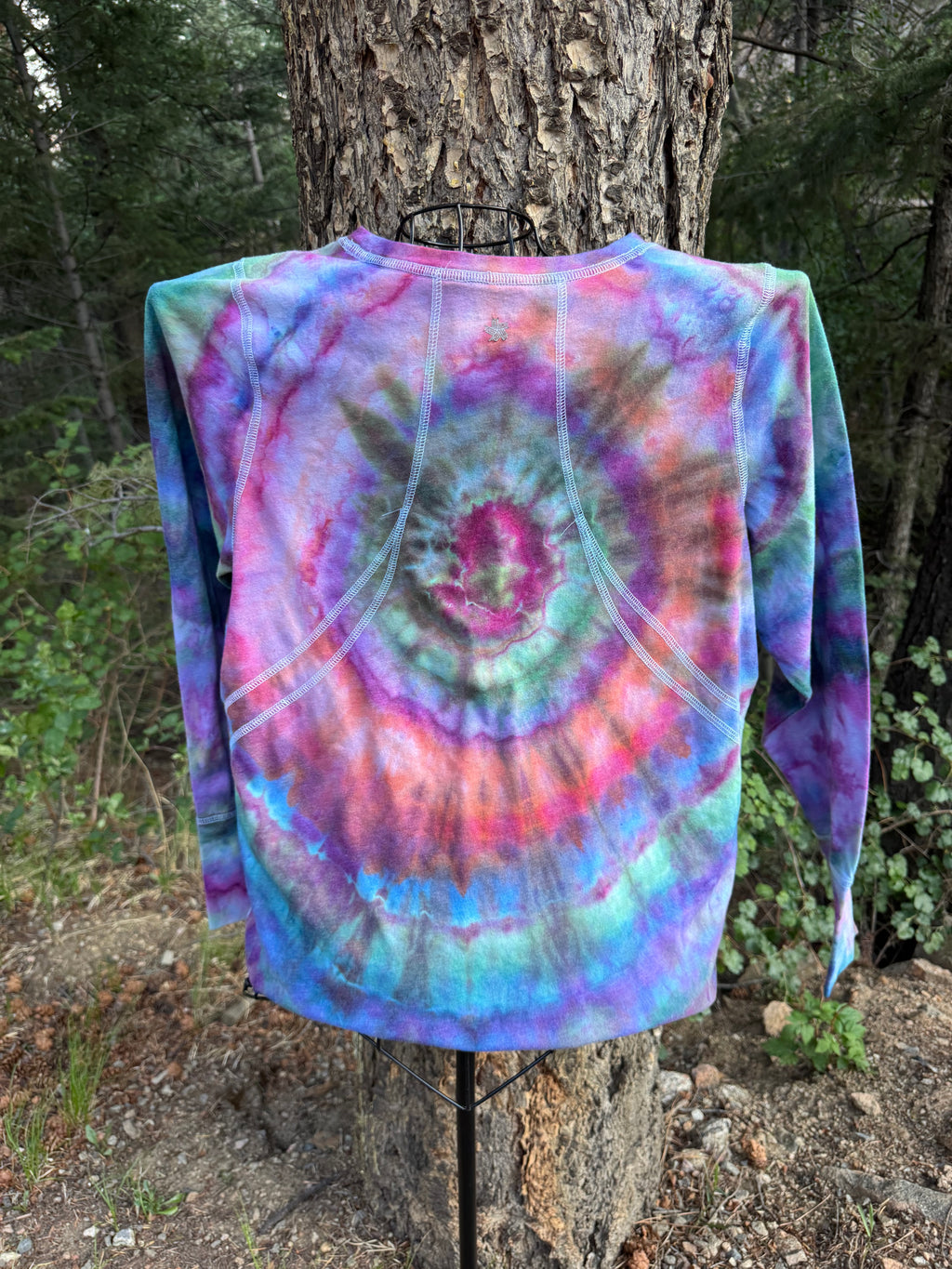 Long Sleeve Ice Dyed Burst - 1X