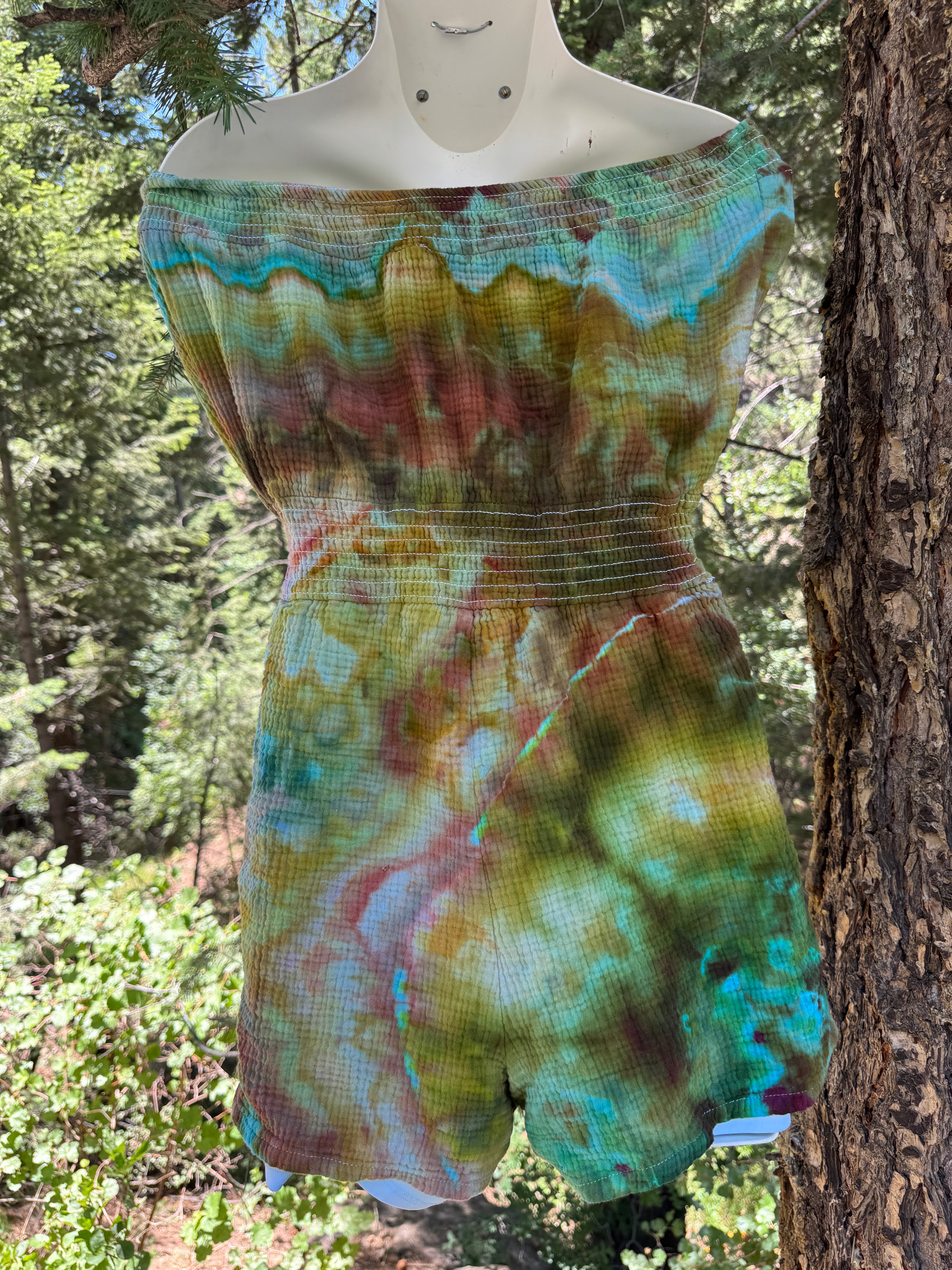 Relaxed Fit Geode Romper - XXL