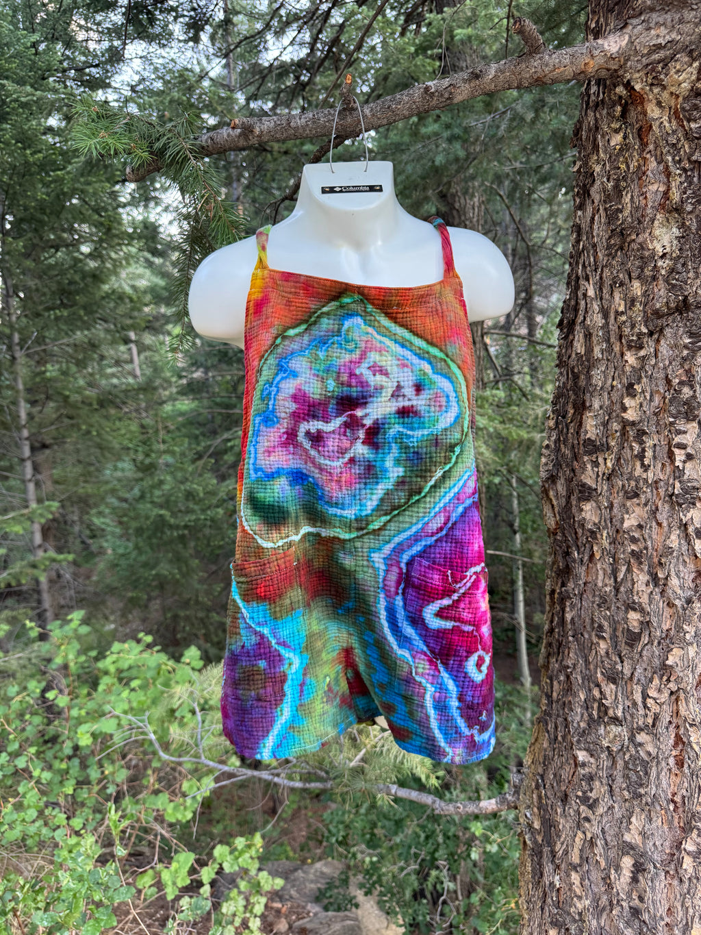Geode Ice Dyed Romper - XL