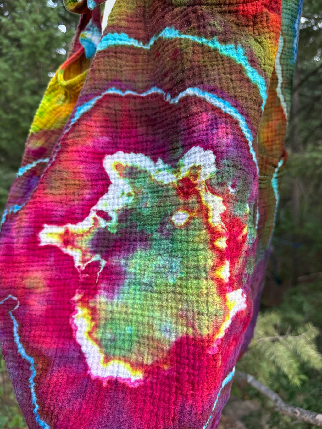 Geode Ice Dyed Romper - XL