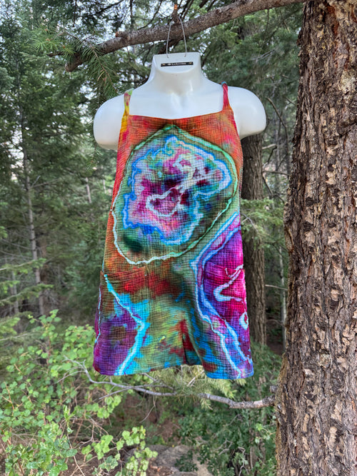 Geode Ice Dyed Romper - XL
