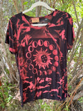 Reverse Dyed Moon Phase Tshirt - Large