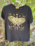 Reverse Dyed Luna Moth T-Shirt - Large