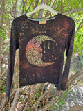 Long Sleeve Reverse Dyed MoonDrops - Medium