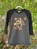 3/4 Sleeve Dancing Bear Reverse Dye - Small