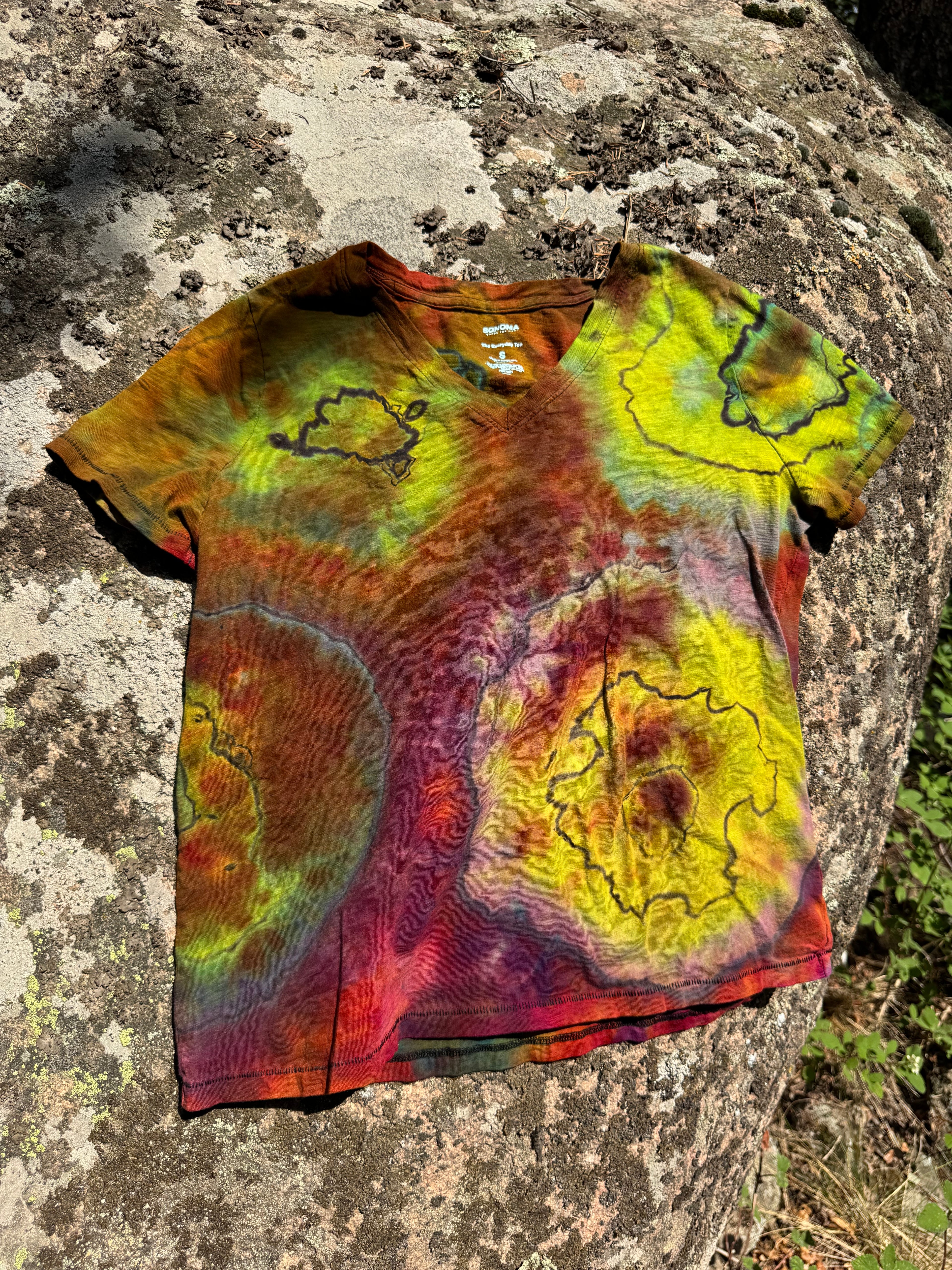 Reverse Dyed Short Sleeve T-Shirt - Small