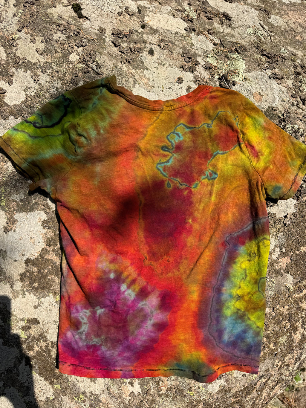 Reverse Dyed Short Sleeve T-Shirt - Small