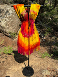 Reverse Dyed Swimsuit Cover with Hood - SMALL