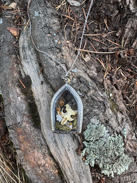 Tiny Forest Curio Necklace