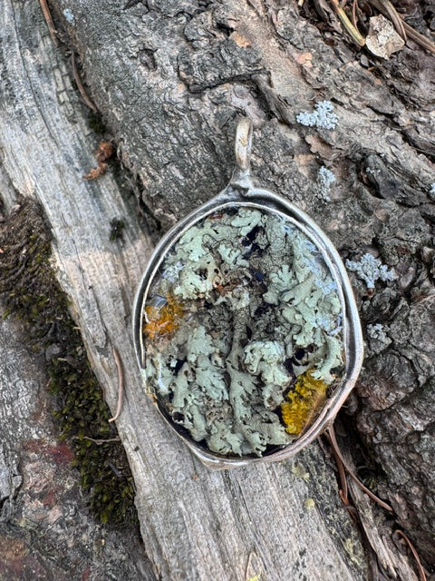 Mountain Lichens Pendant