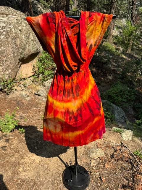 Hooded Swimsuit Cover - Reverse Dyed