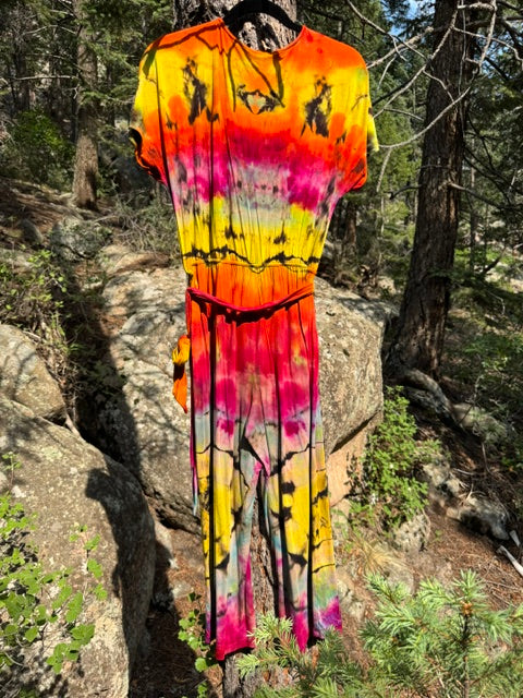 Rainbow Reverse Dyed Jumpsuit