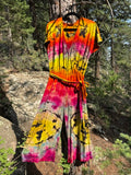 Rainbow Reverse Dyed Jumpsuit